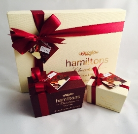 Hamilton hand made luxury chocolates