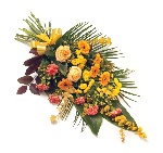 12 Rose Sheaf Yellow